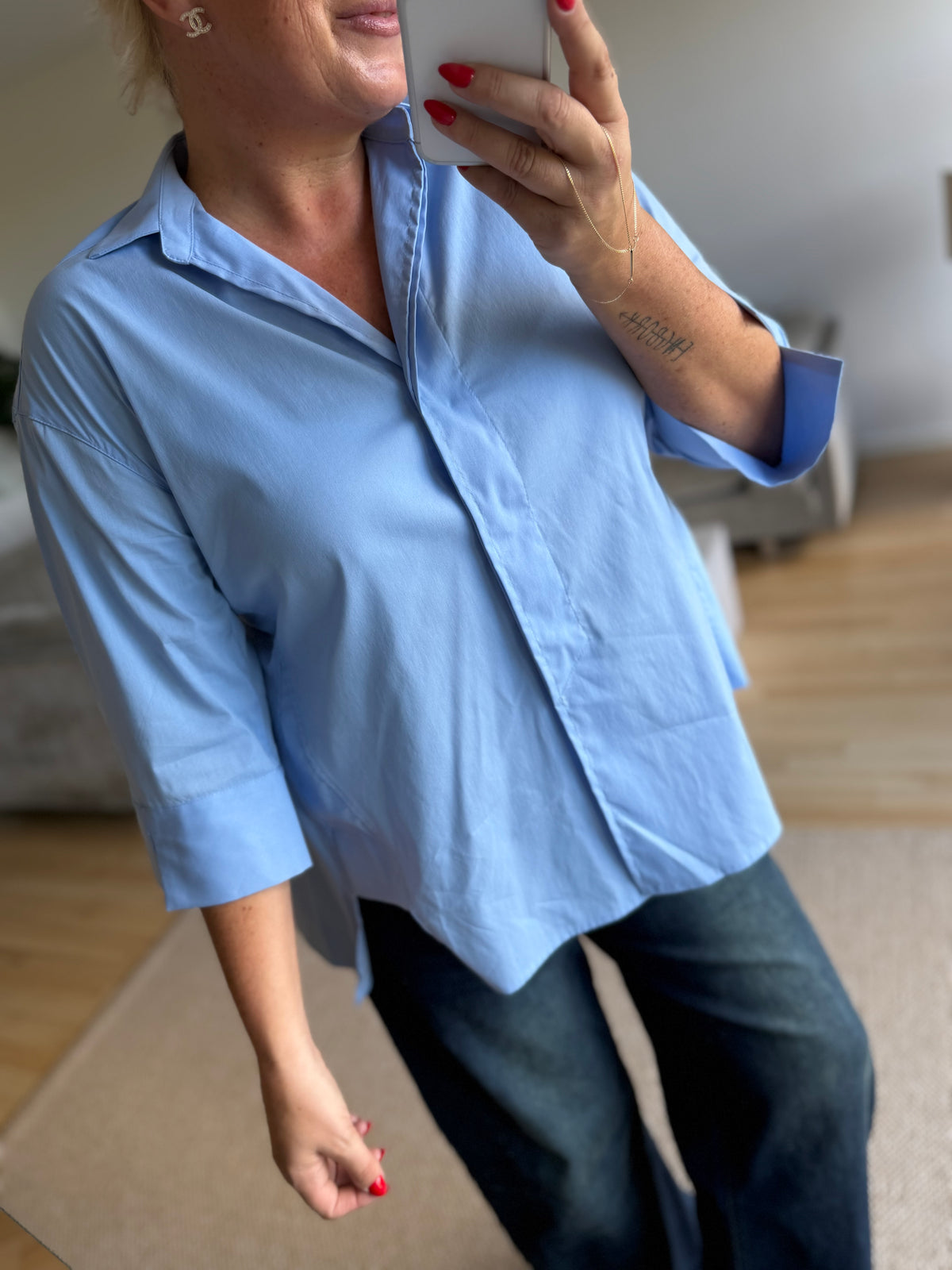 CABANA Living C2059 Hally shirt light blue