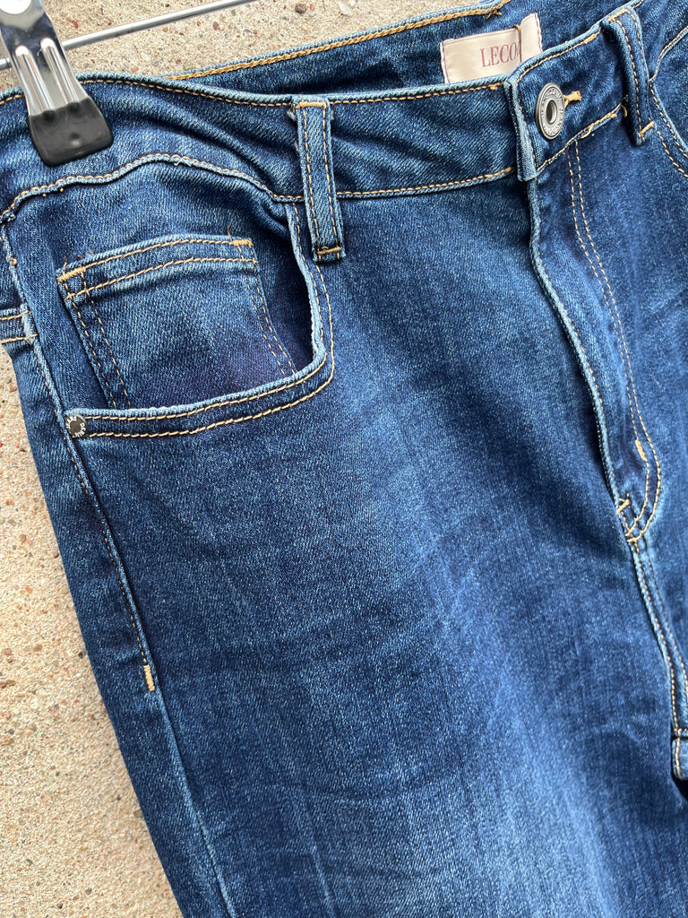 LECOCO 1002 Dahlia jeans denim