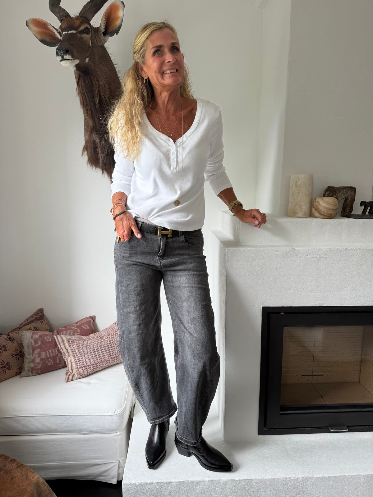 CABANA Living Mowita 9279 jeans greay denim