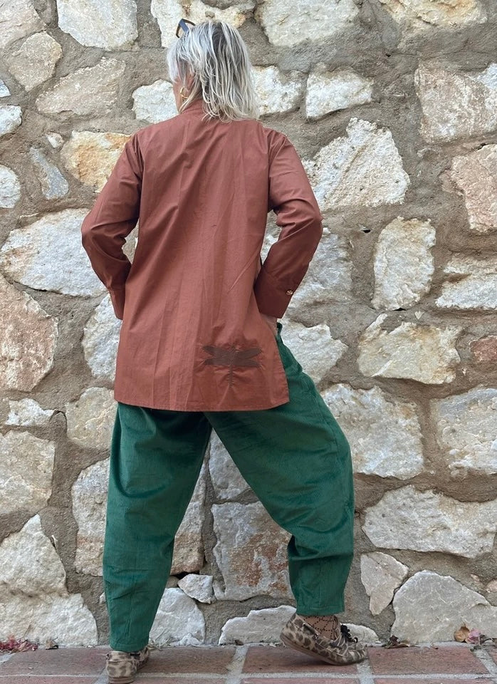 Gaspar 2607346 Goa shirt cinnamon