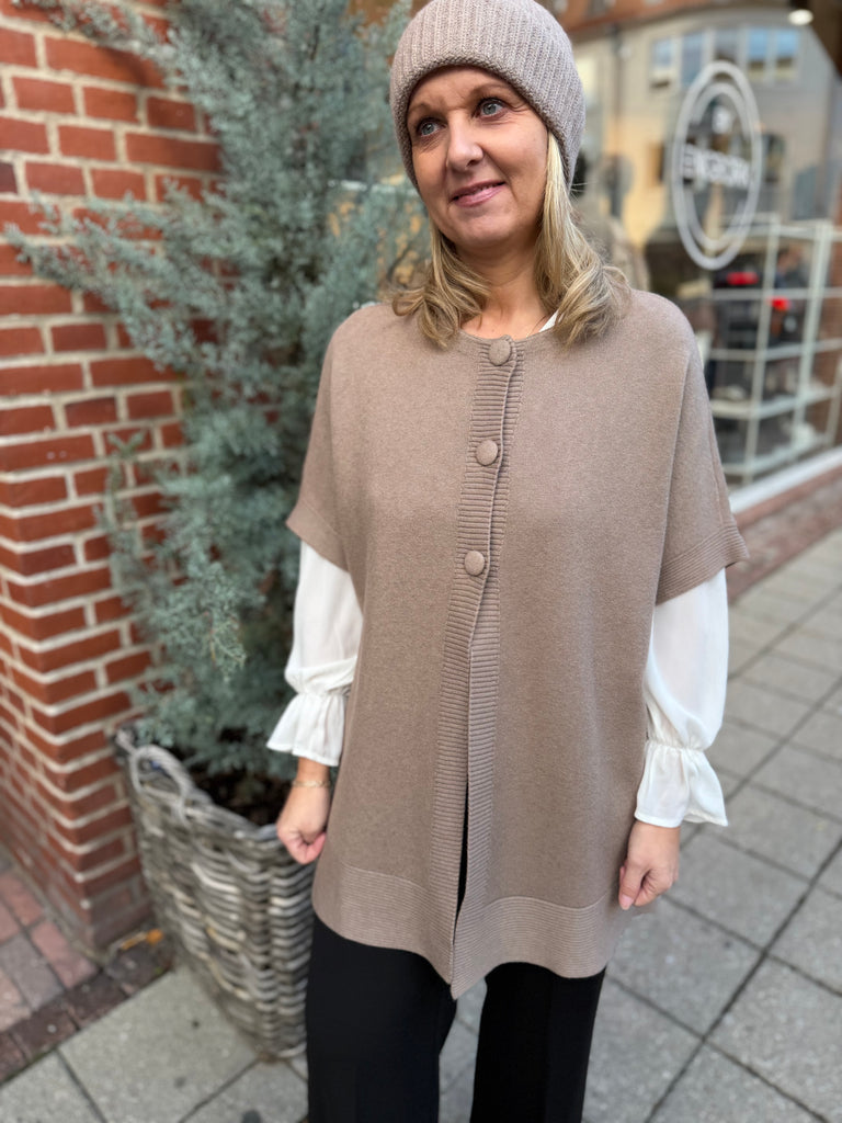 By Engbork Maren cardigan strik sand