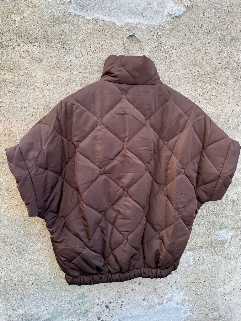 Boho Love B1280 vest vatteret brown