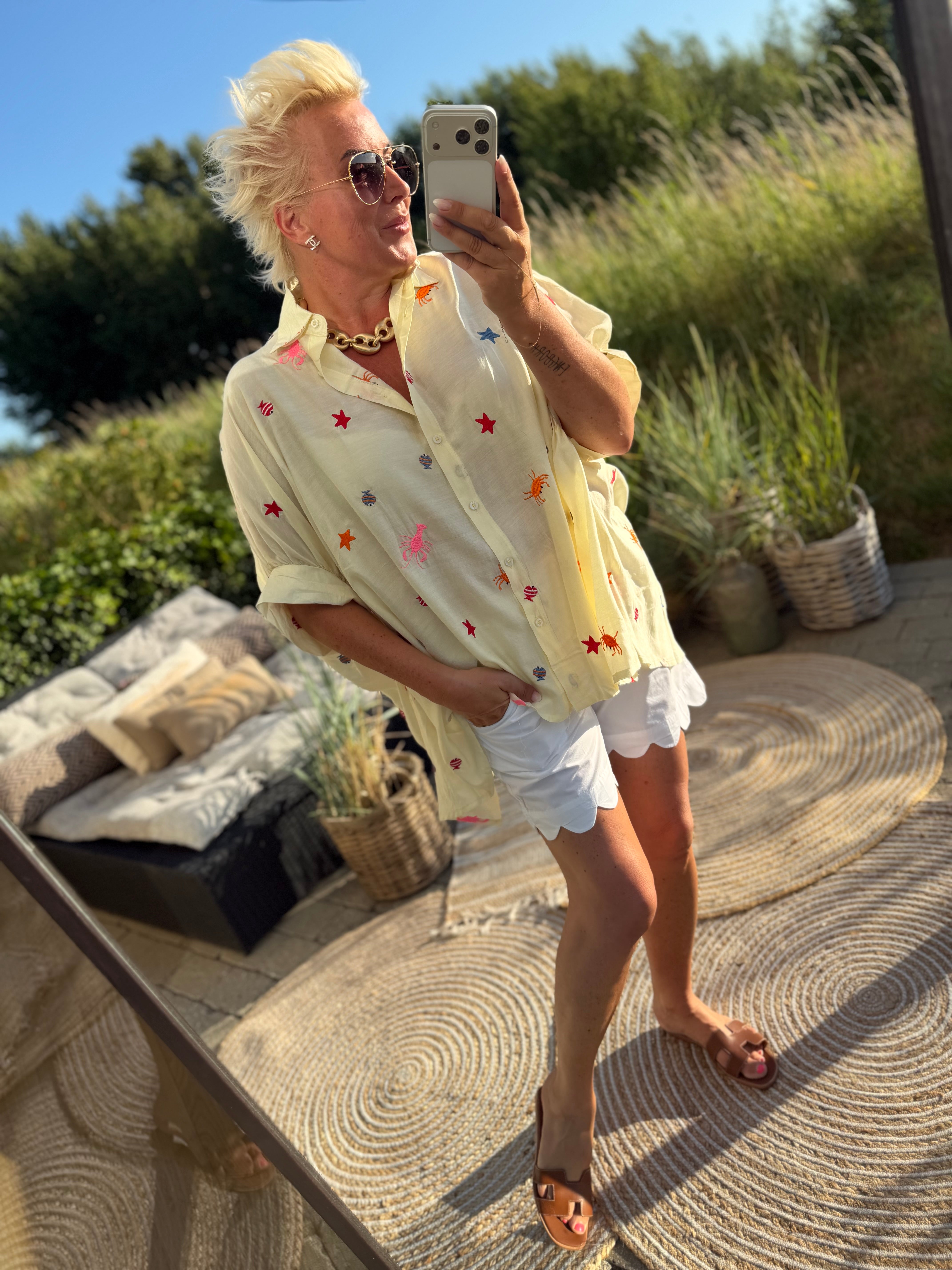 Ocean life 10088 big shirt yellow