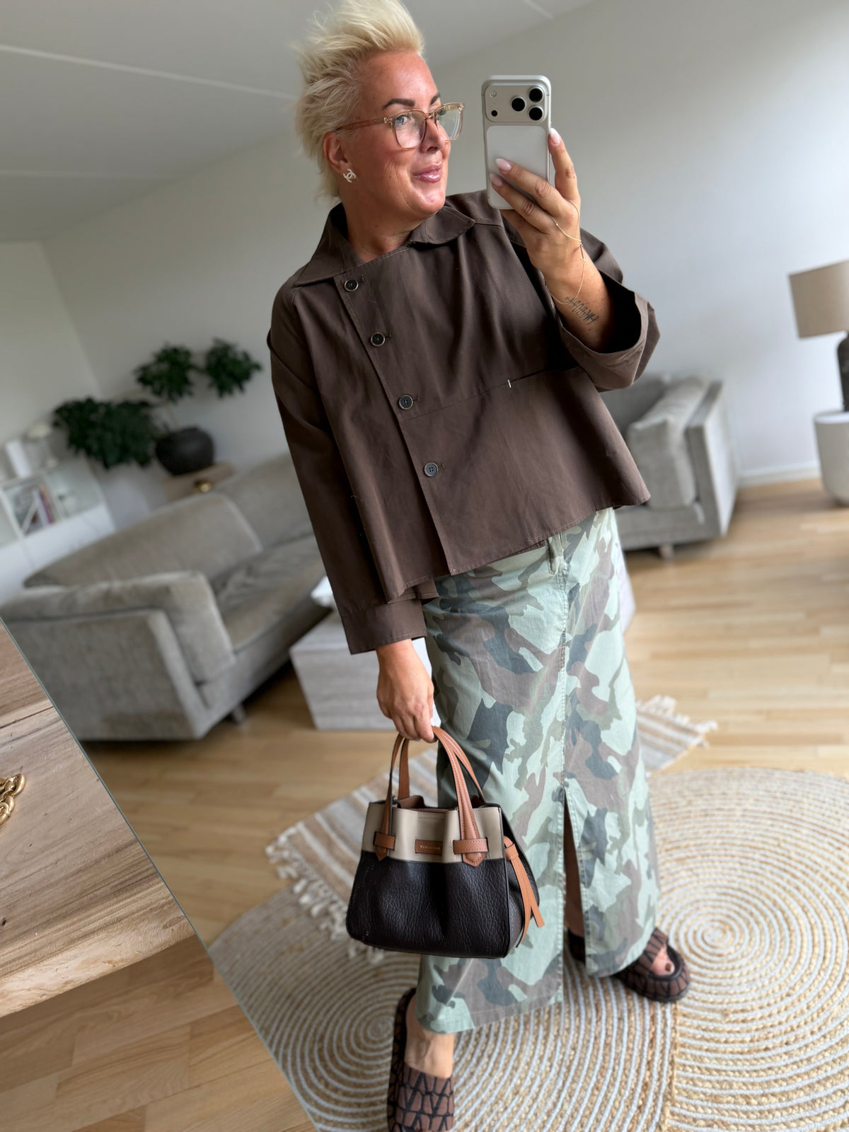 Boho Love B1436 jacket brown