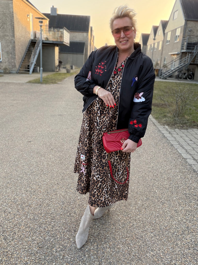 WAUW Heart dress leo