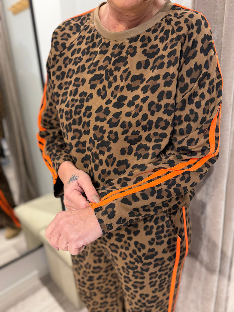 Boho Love B1283 sweat bluse leo camel