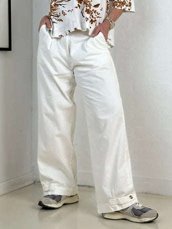 Gaspar 2510921 Dalton chino pants white