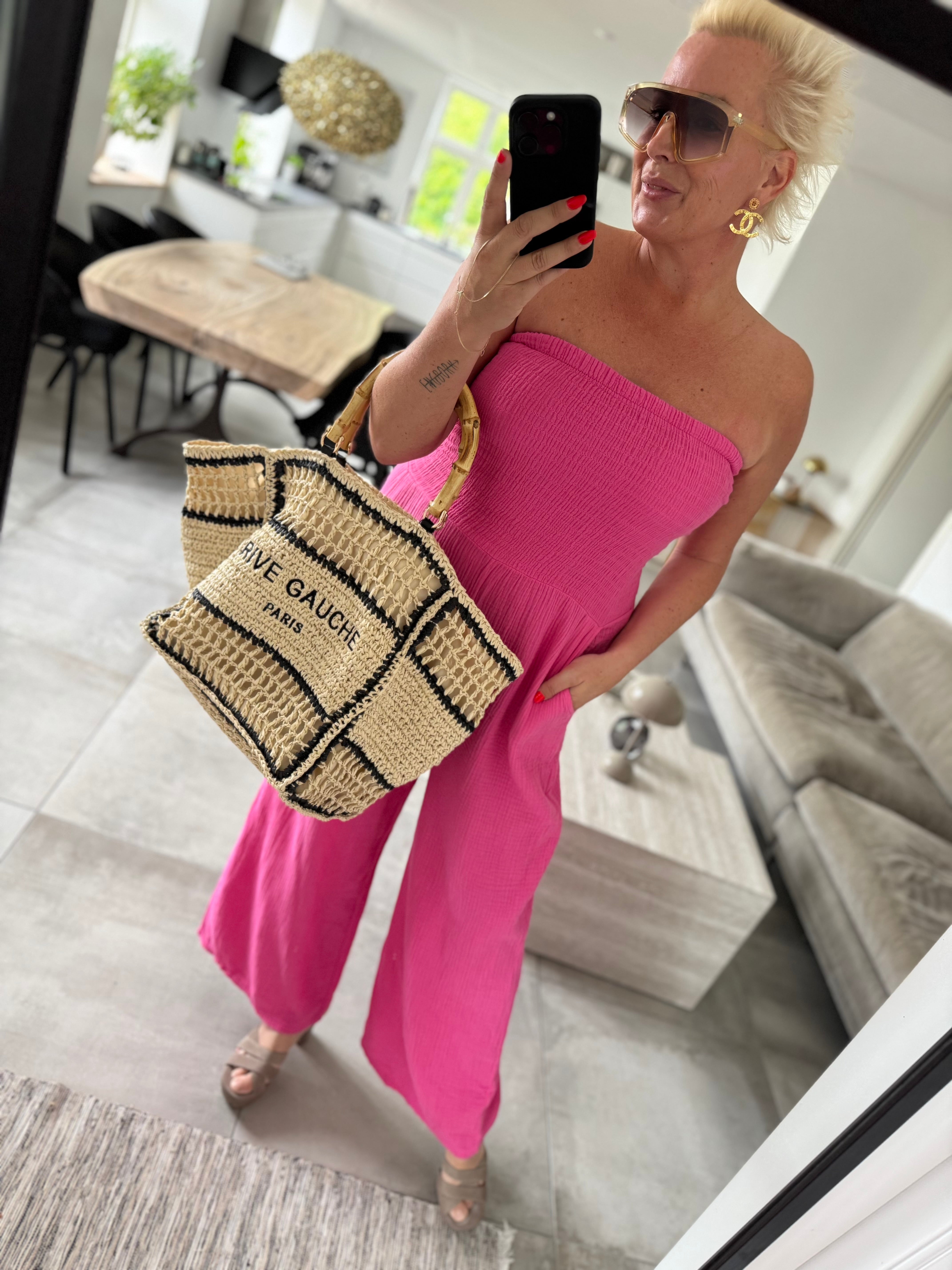 By Engbork Bali jumpsuit pink