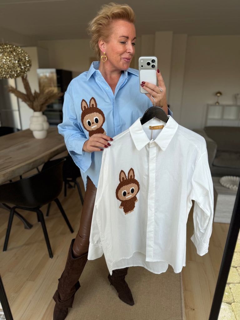 Boho Love B1286 skjorte La Bubu white