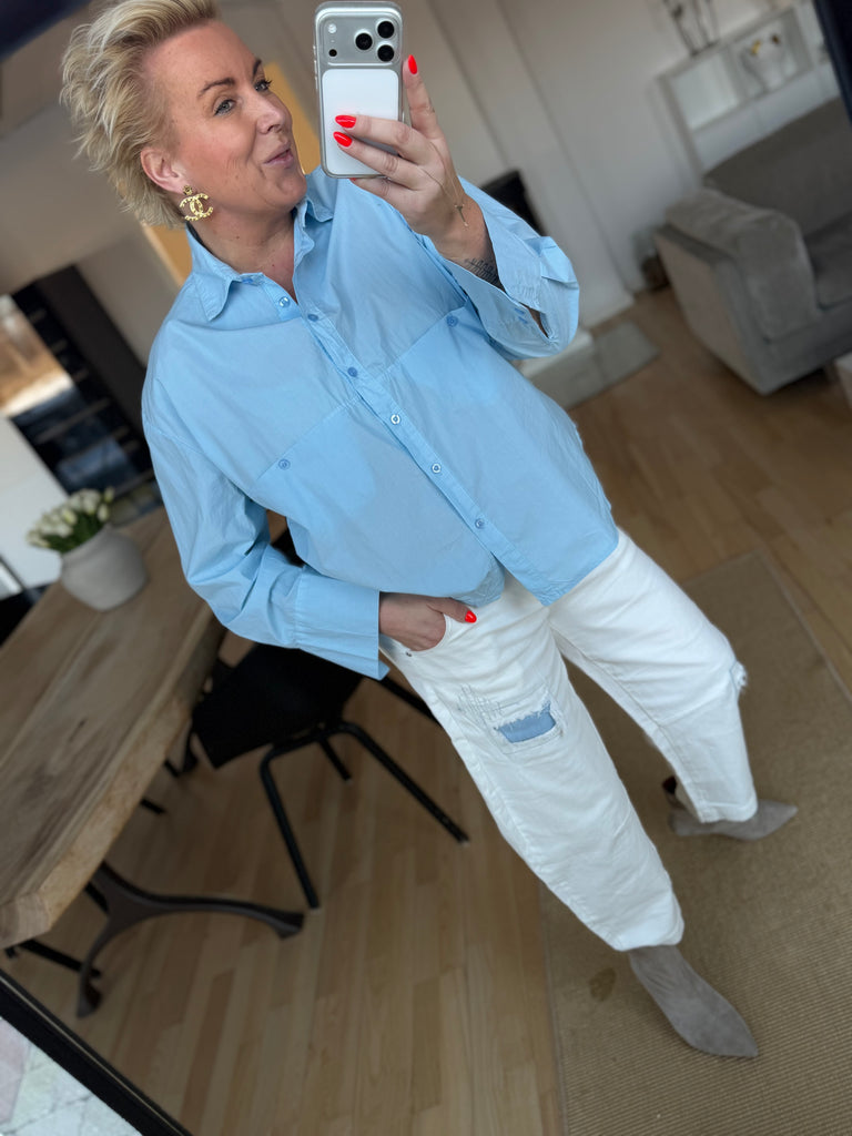 Boho Love B1330 jeans denim white