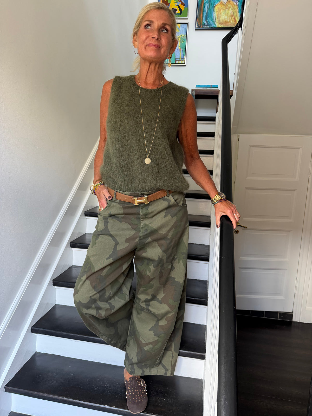CABANA Living Wild Balo 56829 pants green camo AW