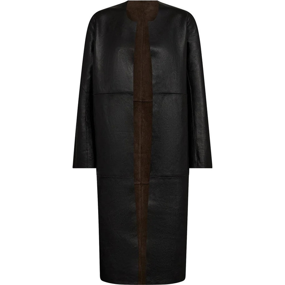 Depeche 51328 Zita jacket dusty brown/black