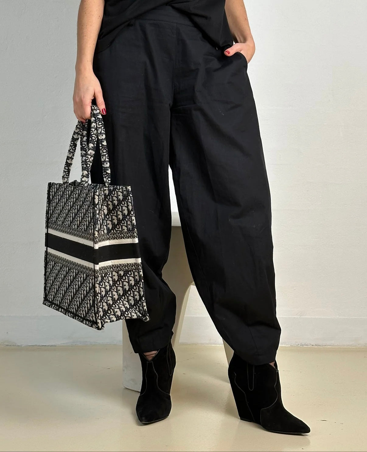 Gaspar 2510922 Colorado poplin pants black