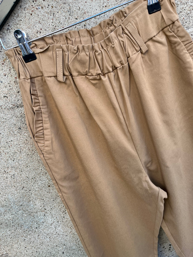 Qnuz 8406 Maeda bukser camel