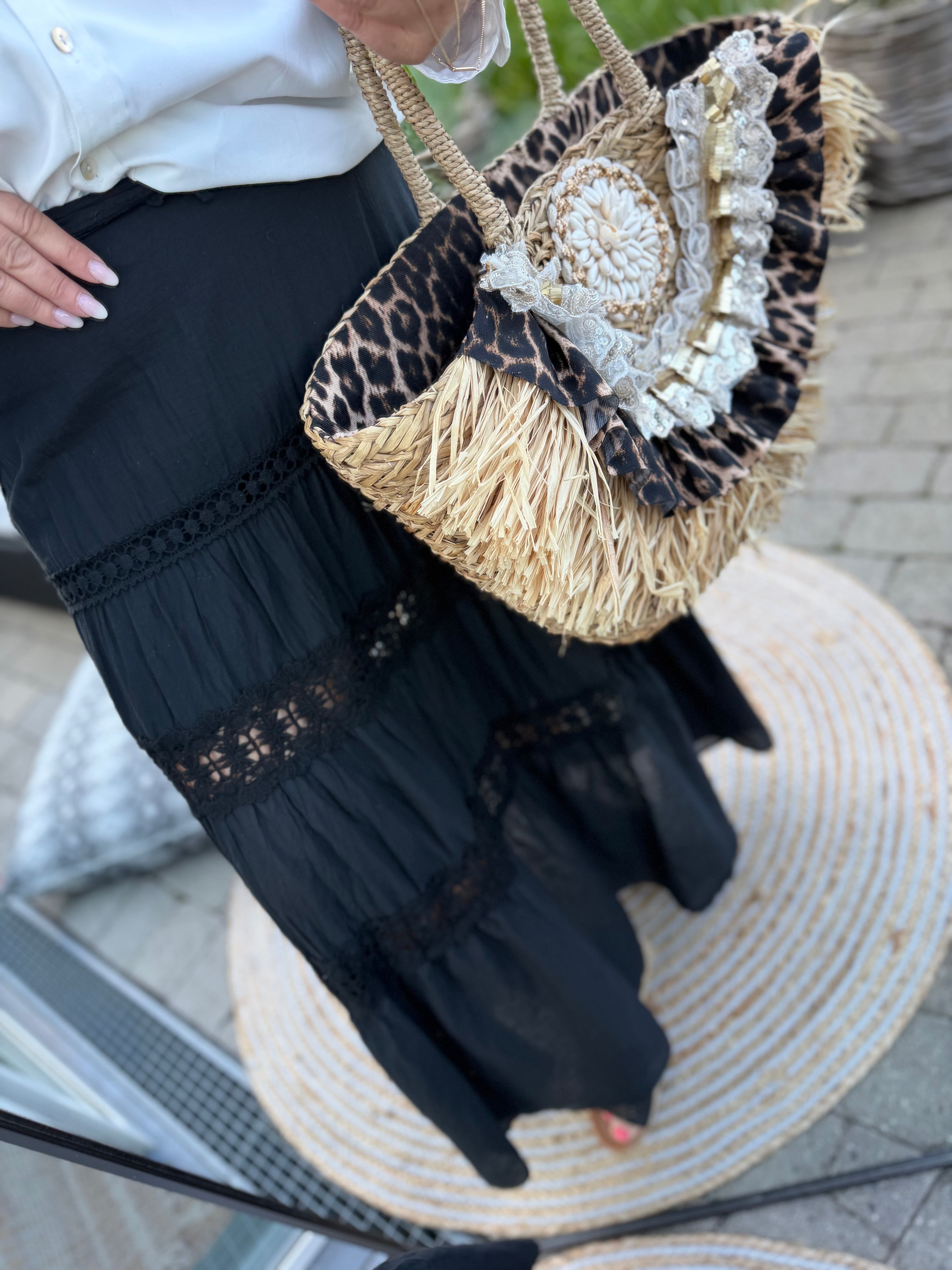 By Engbork Pamela long skirt black