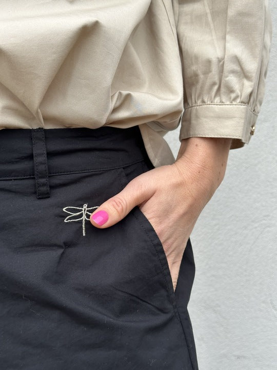 Gaspar 2510922 Colorado poplin pants black