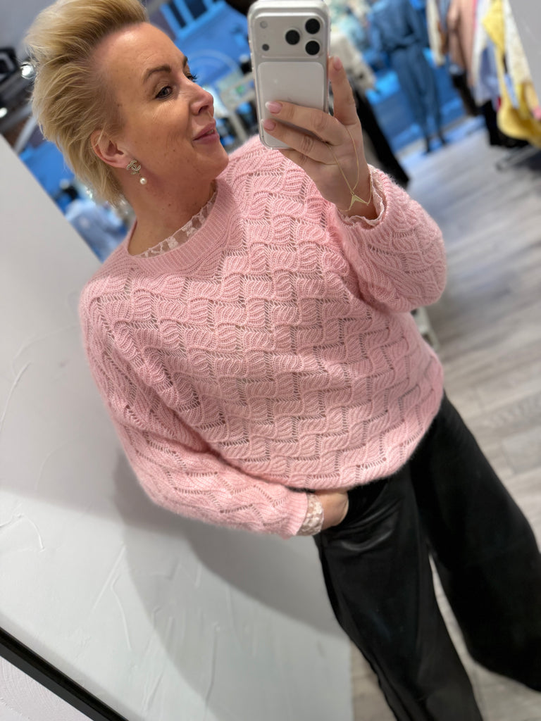 By Engbork Perle strik rose