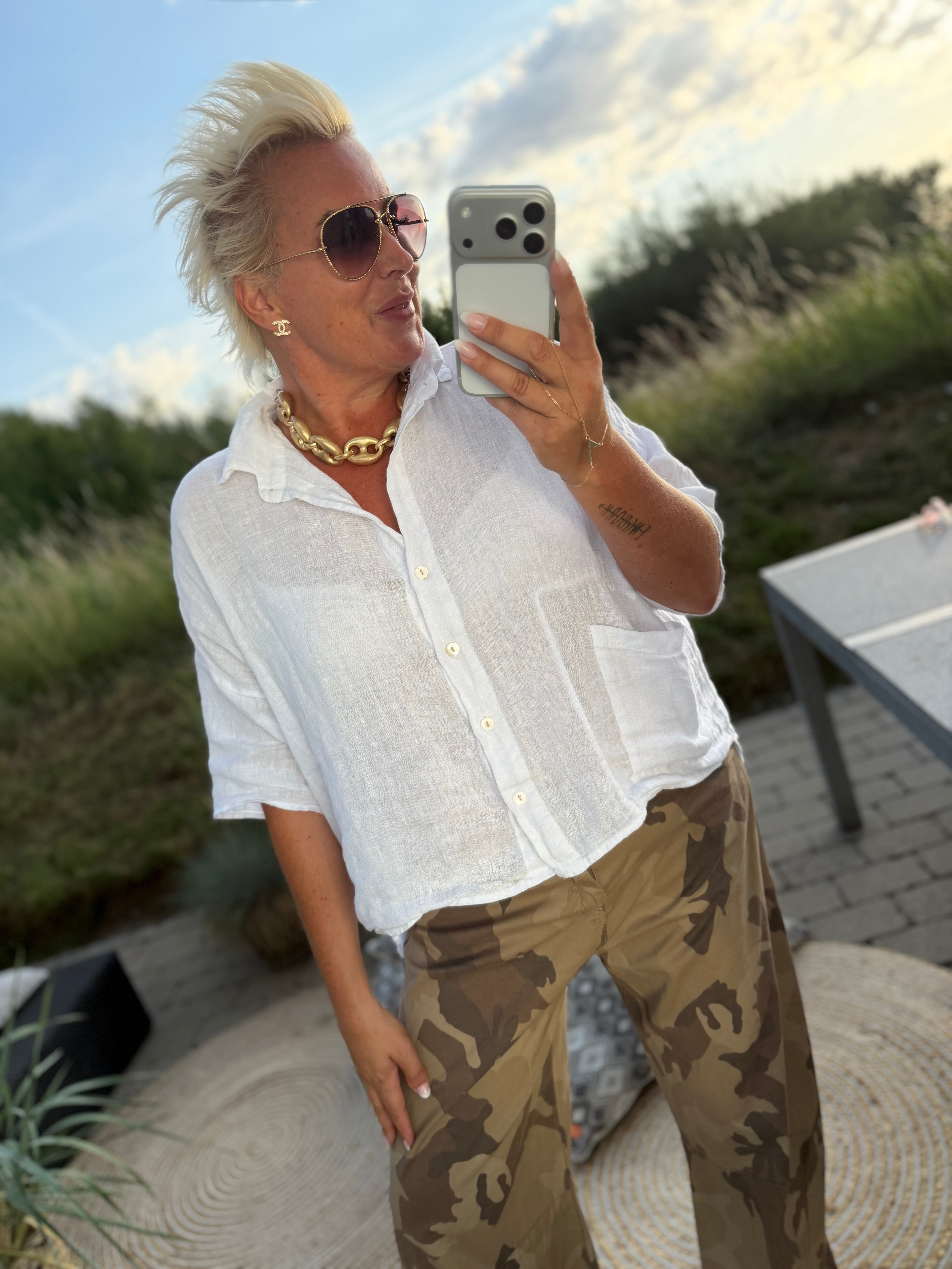 CABANA Living Judy shirt white