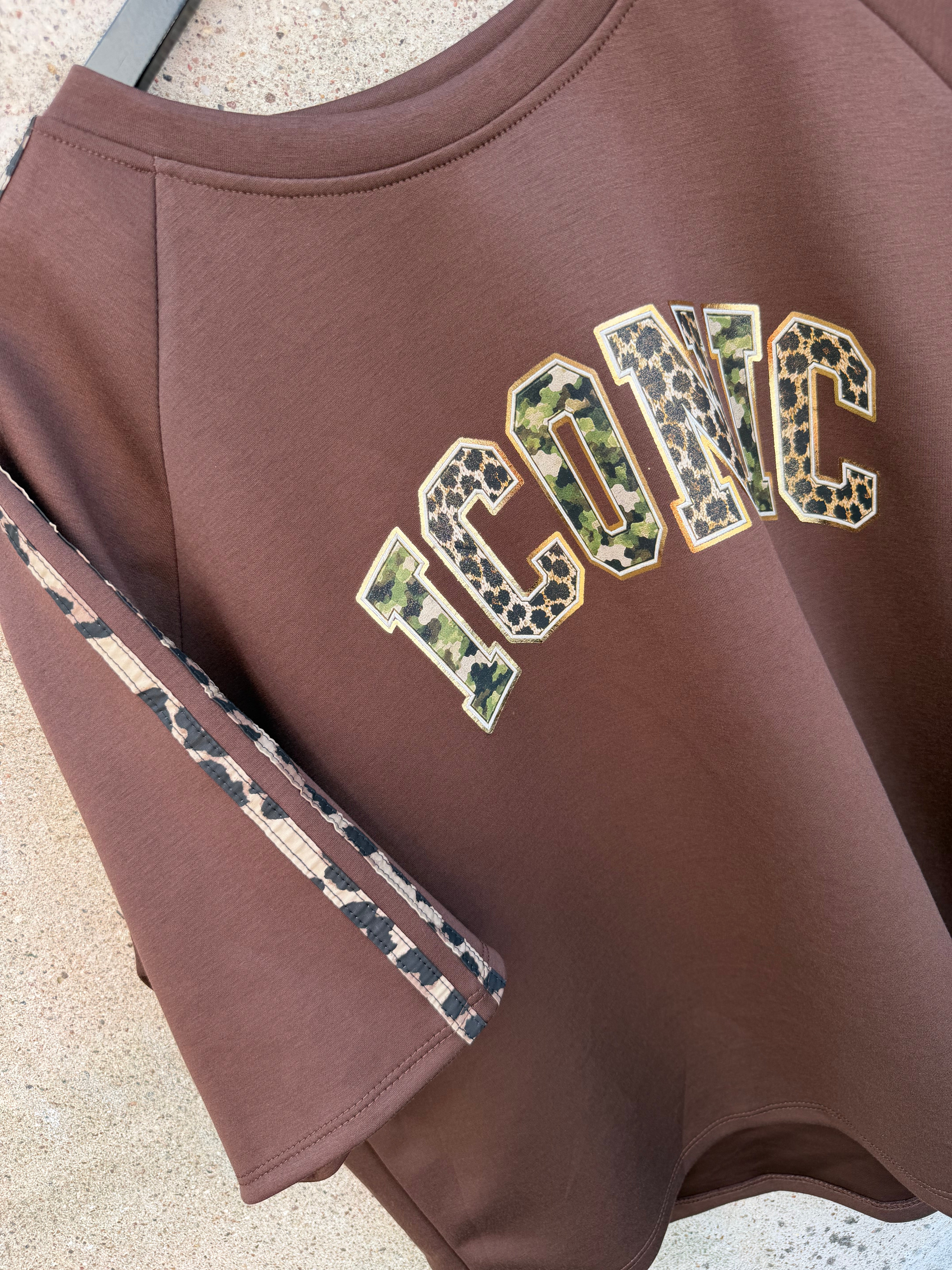 Iconic blouse brown