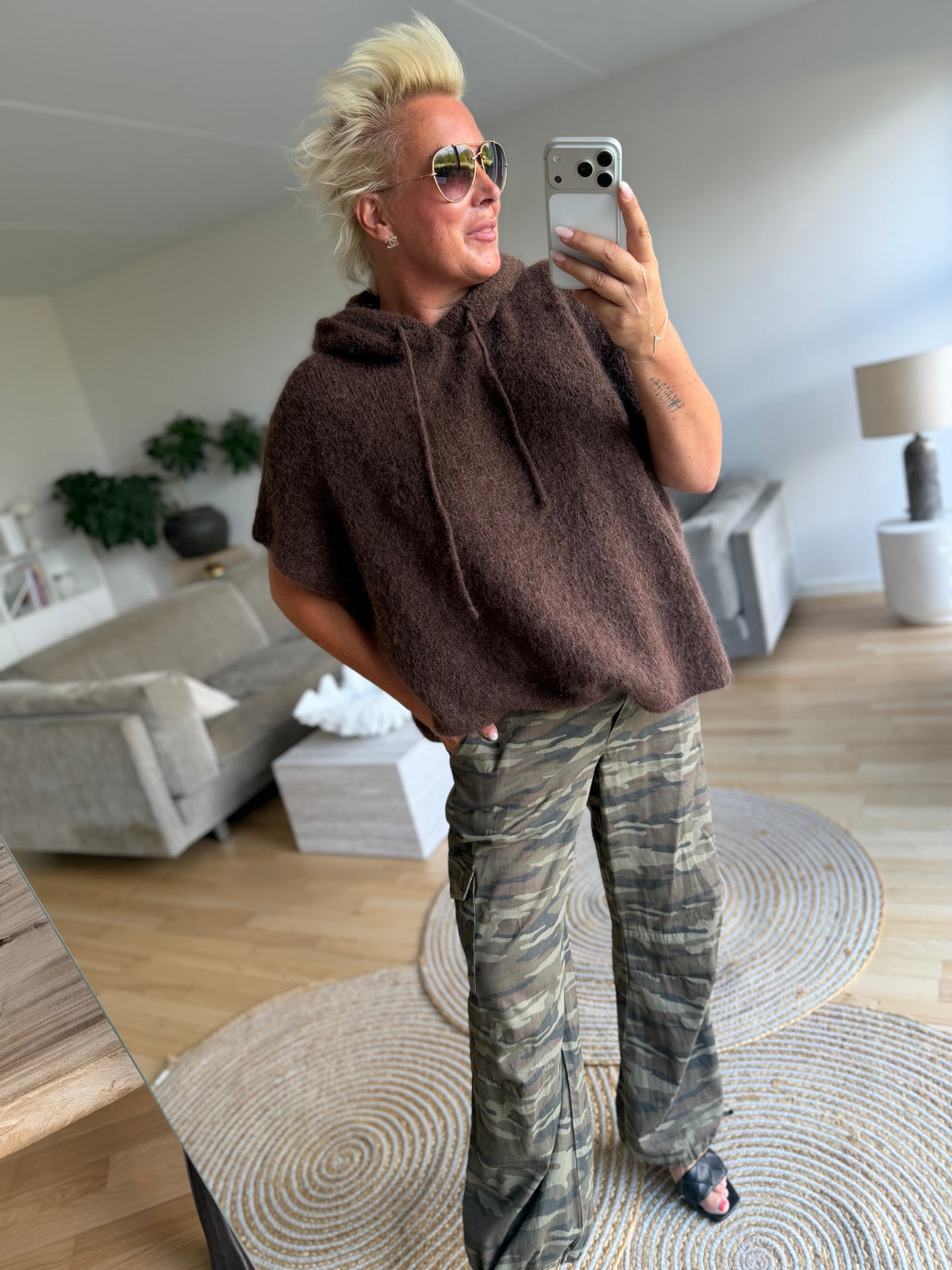 CABANA Living 8859 Soul knit vest chocolate