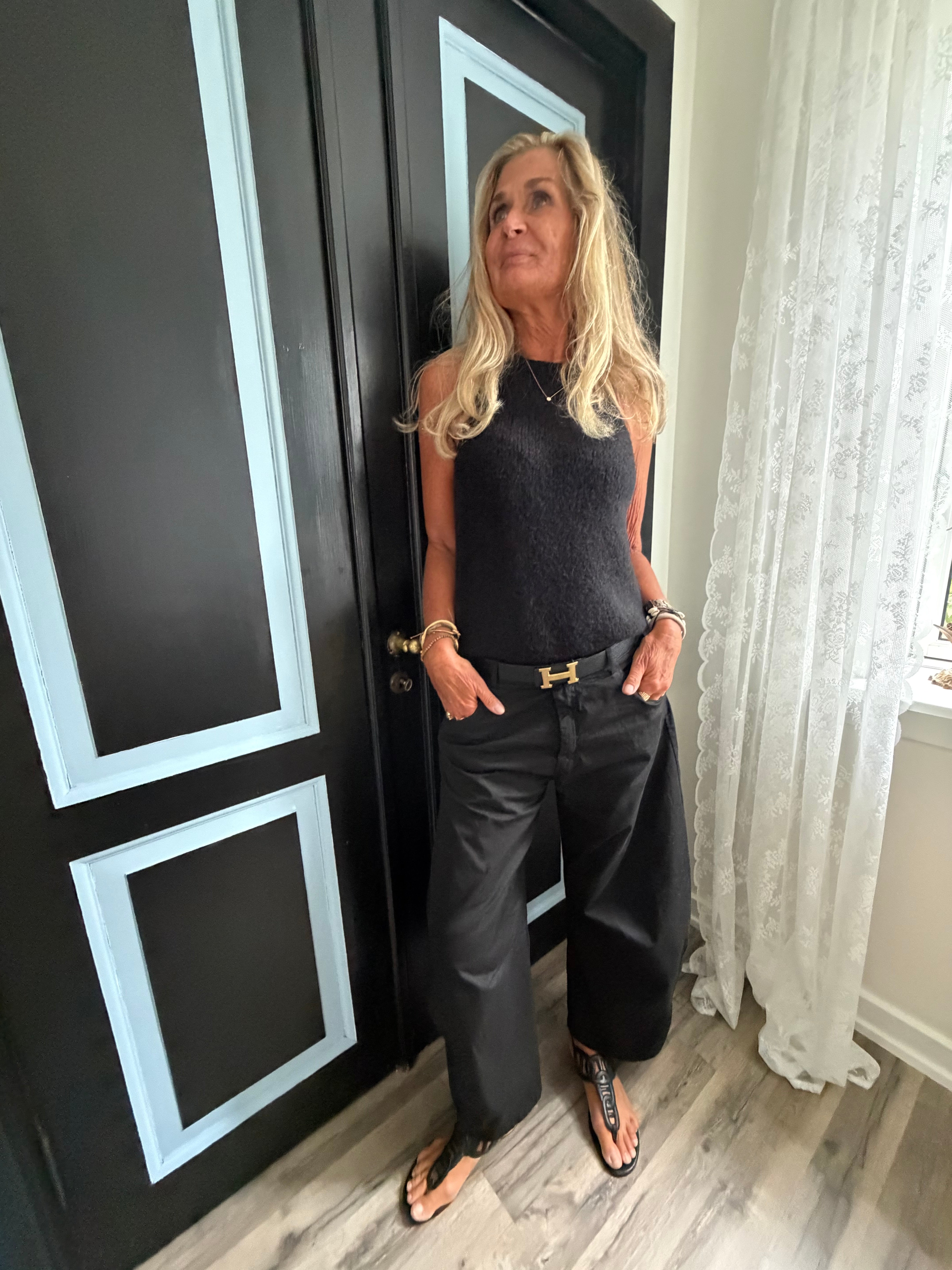 CABANA Living Mira mohair top black