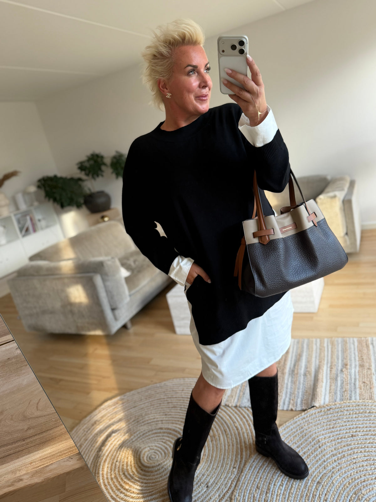 Costamani 2608606 Dagmar shirt dress black