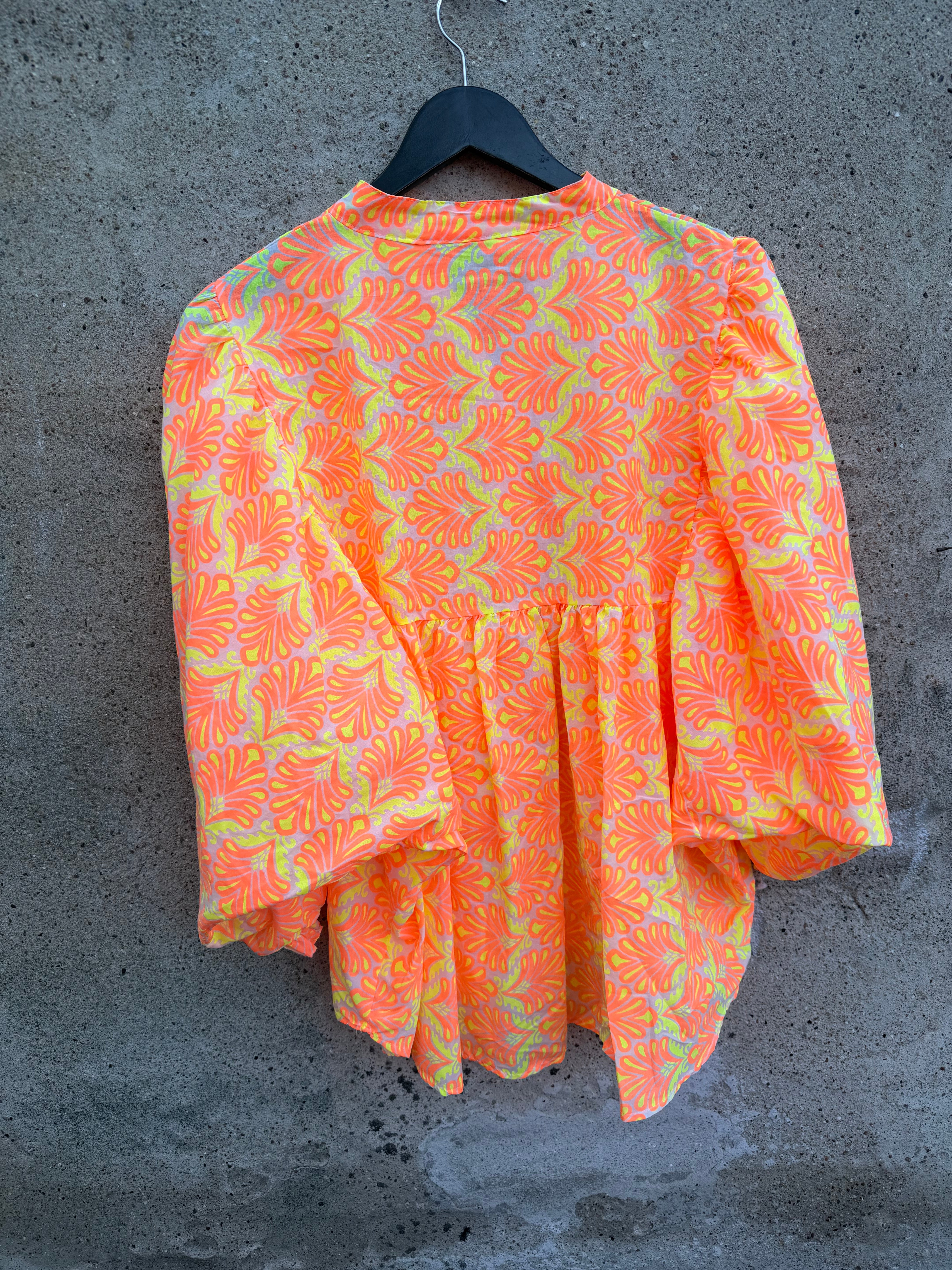 By Engbork Adelina shirt print orange