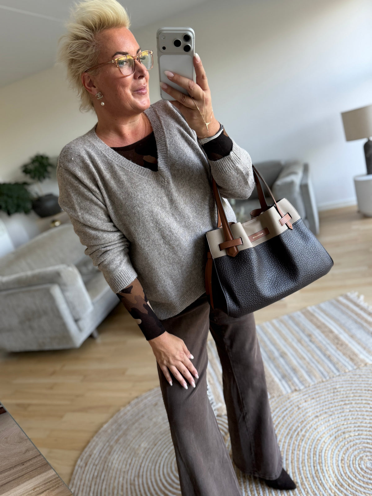 Costamani 2608603 John pullover hazelnut