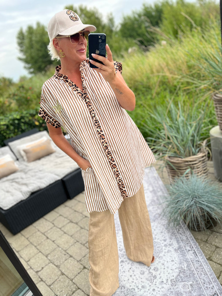 By Engbork Palm leo dress