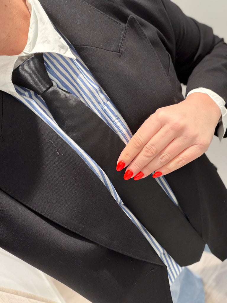 By Engbork LONG slips black