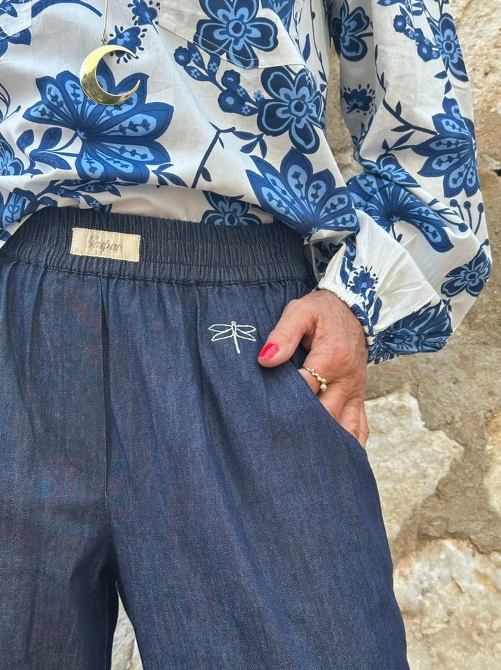 Gaspar 2607921 Honolulu bukser denim blue