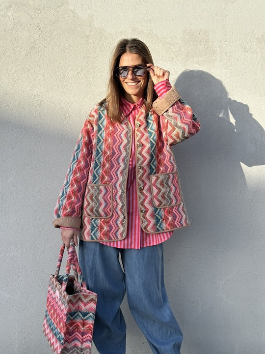 Gaspar 2601500 Marseille jacket pink