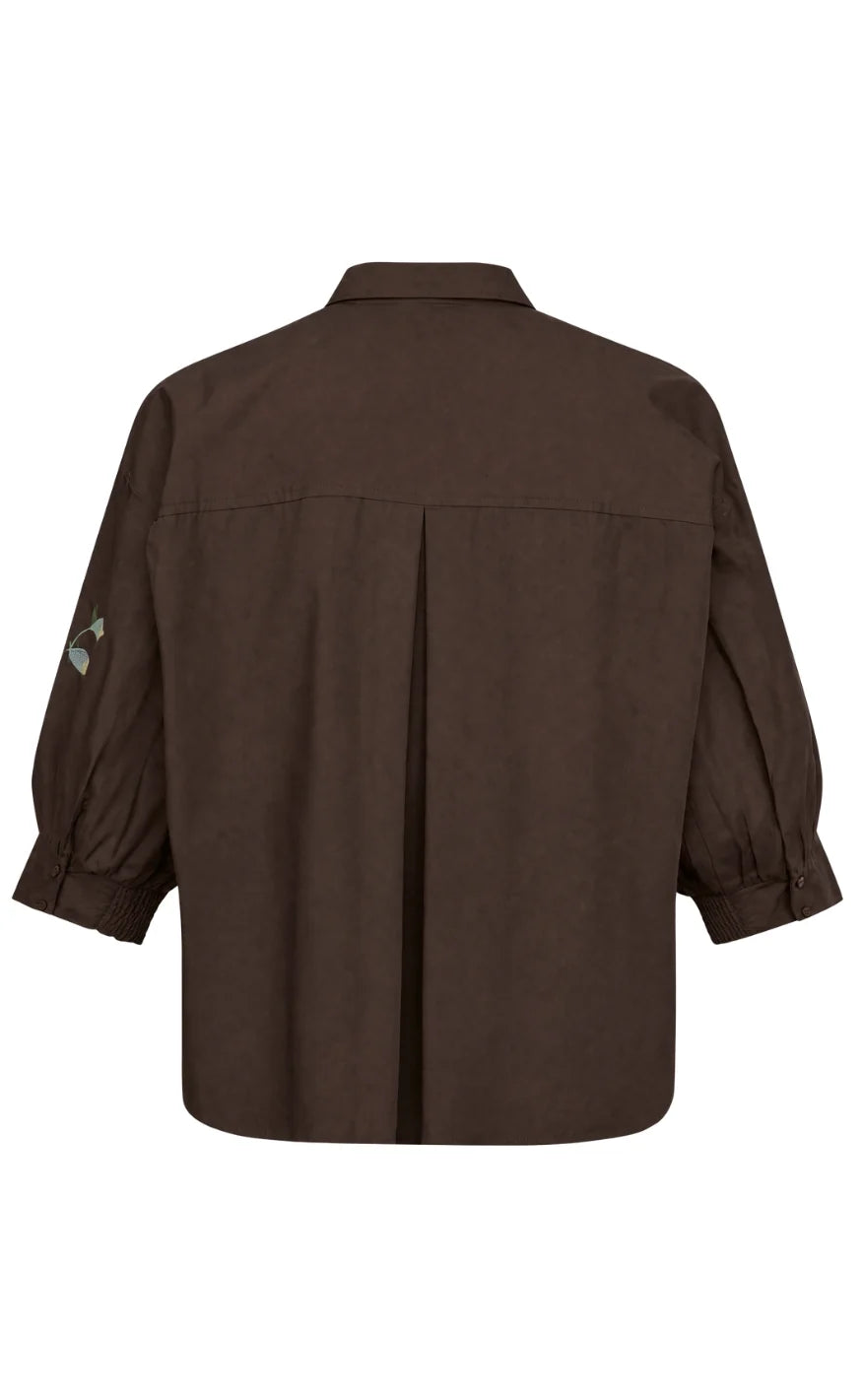 Love & Divine love1604-4 shirt choco