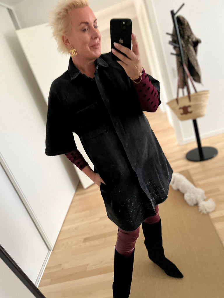 Sofie Schnoor S253171 May dress denim black