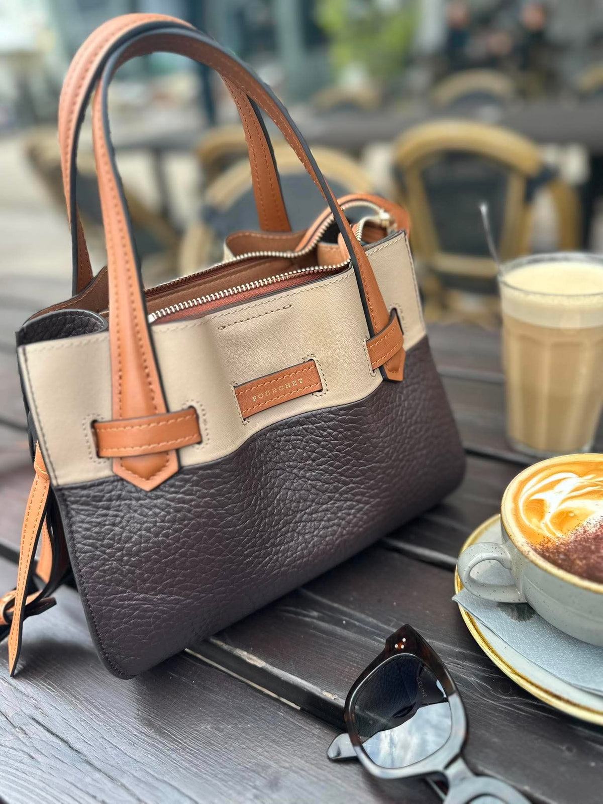 Pourchet Paris 20031 Blossom handbag M multi
