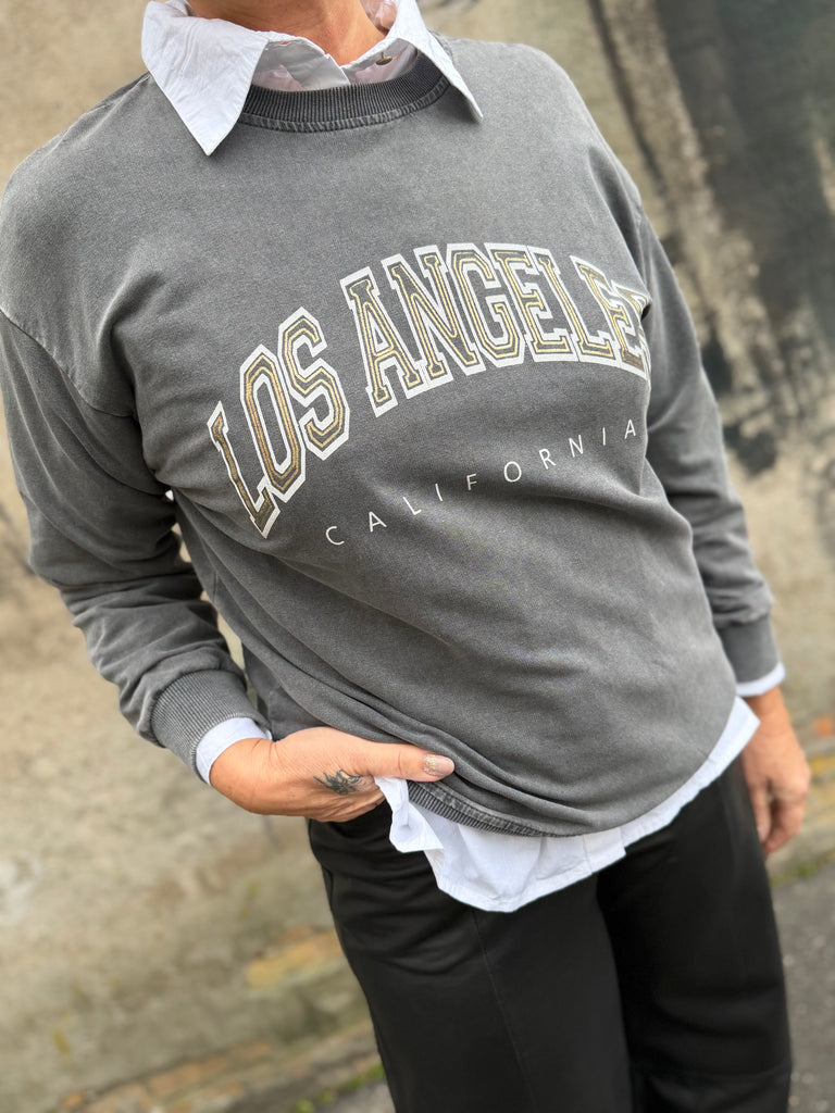 By Engbork Los A sweat blouse grey