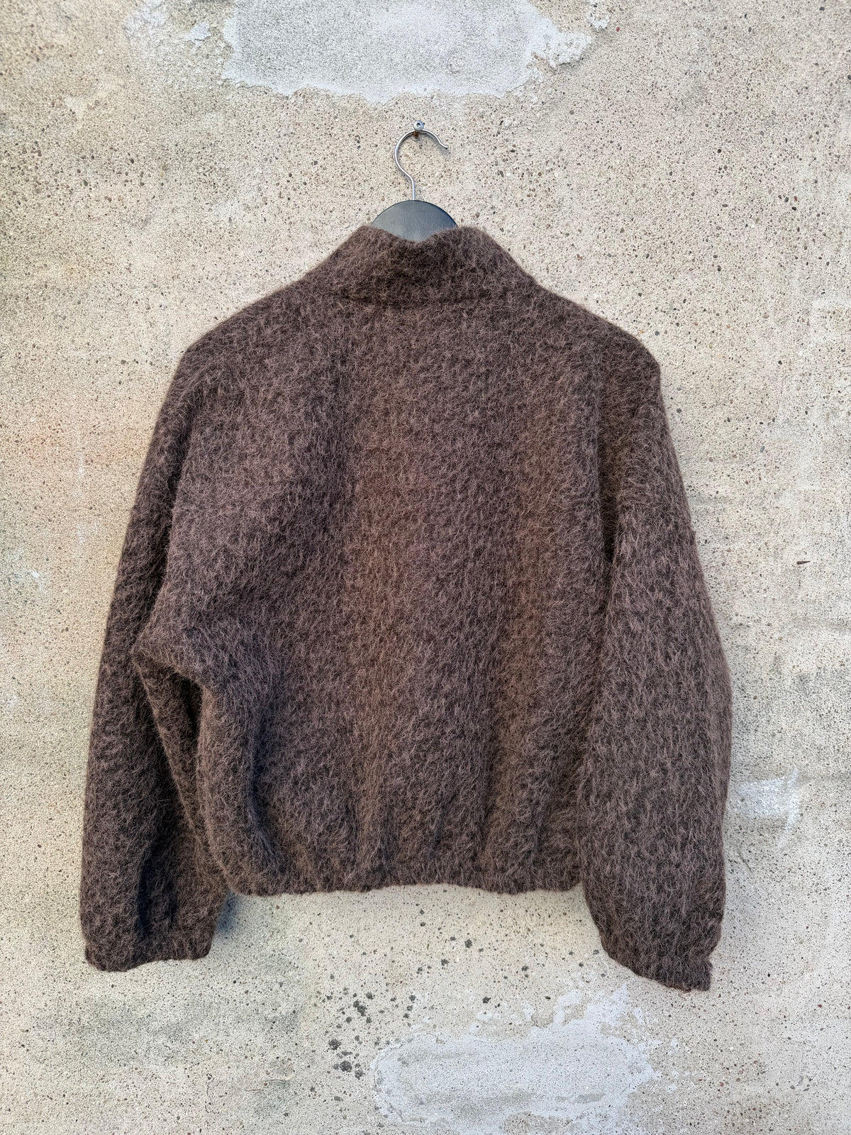Uniform jacket bomber brown