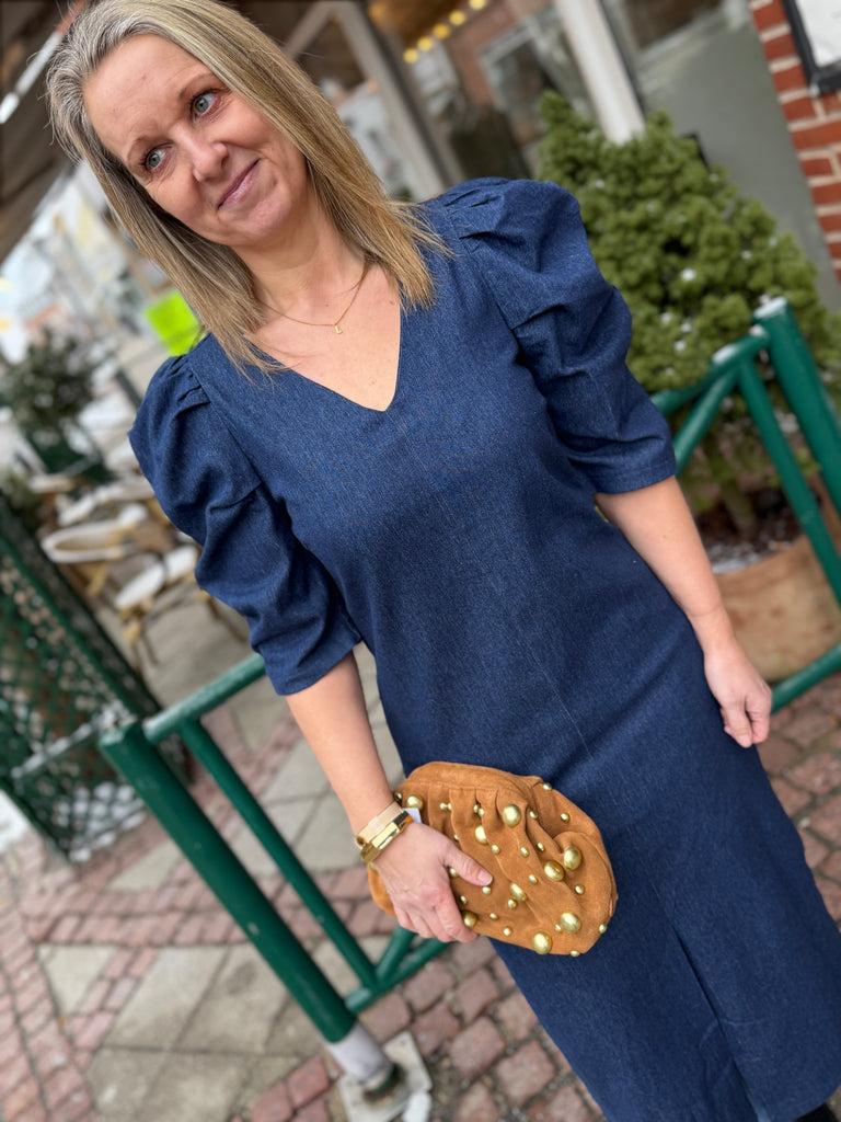 Liberte 22347 Winnie Asta kjole V neck