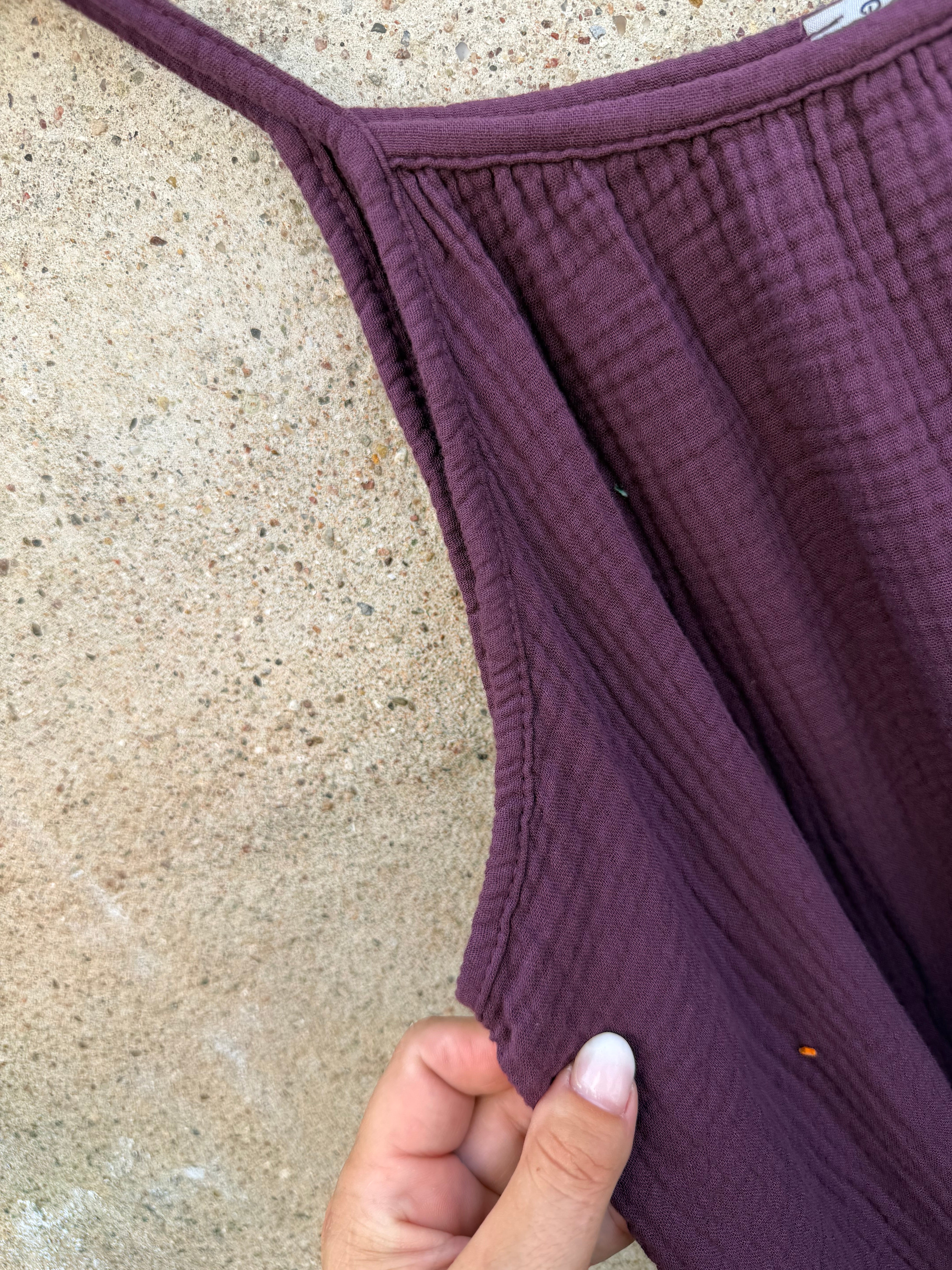 By Engbork Nelly dress dusty aubergine