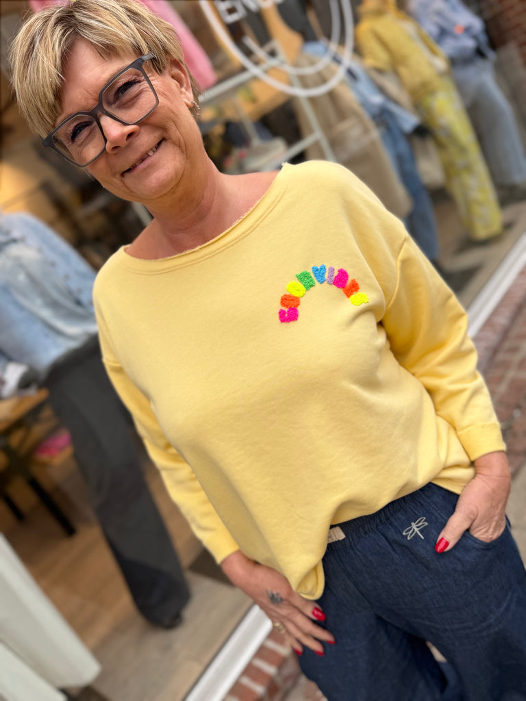 By Engbork GOODVIBES bluse yellow