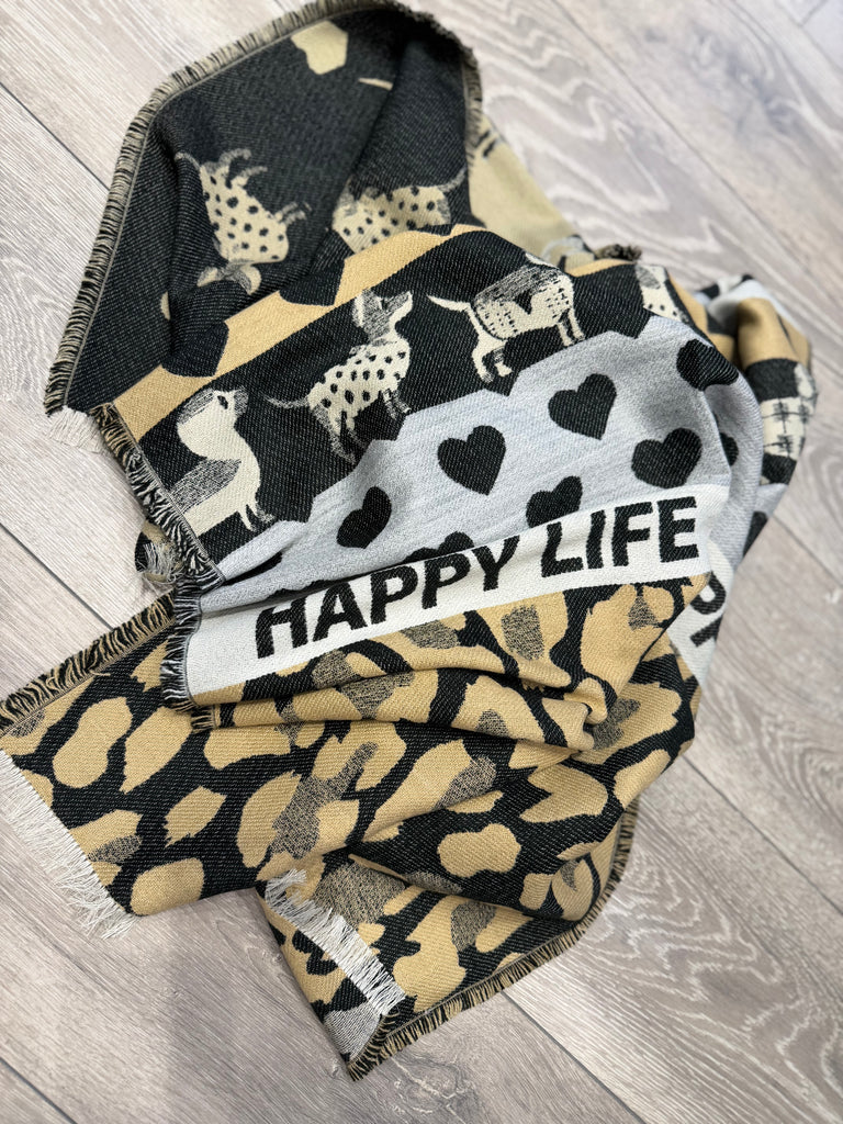 By Engbork DOG scarf sand