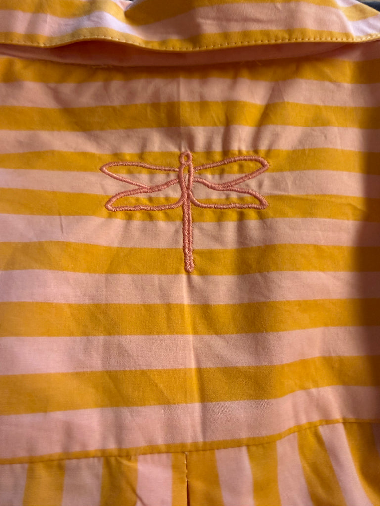 Gaspar 2601341 Java blouse stripe orange