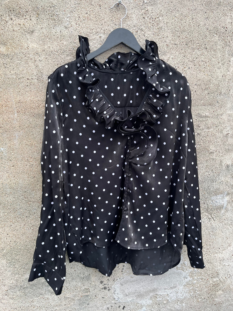 By Engbork Dotsy skjorte black