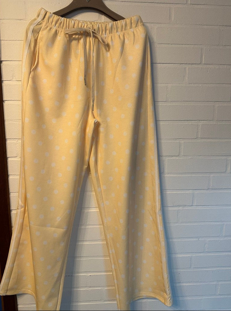 Boho Love B1387 pants dot Iconic yellow
