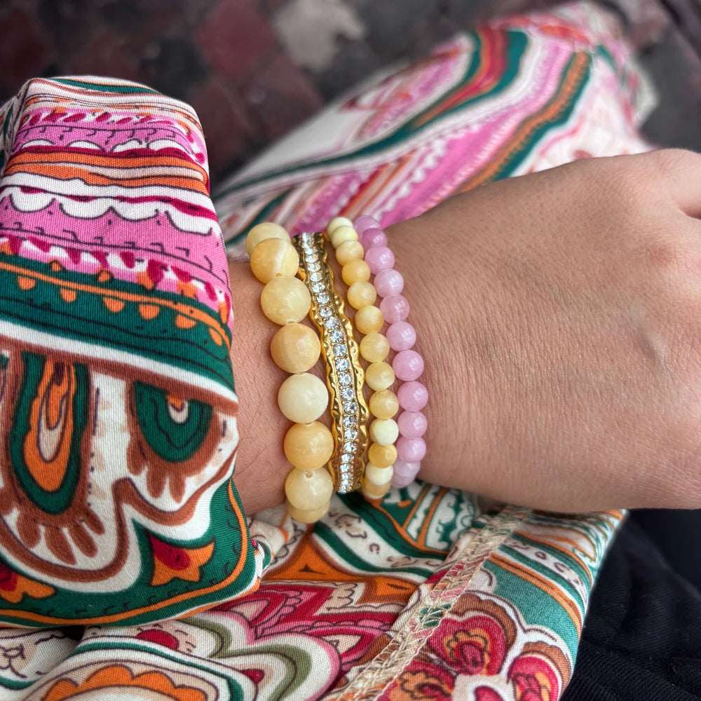 WOLFF jewelry 1235 Jusi bracelet light yellow