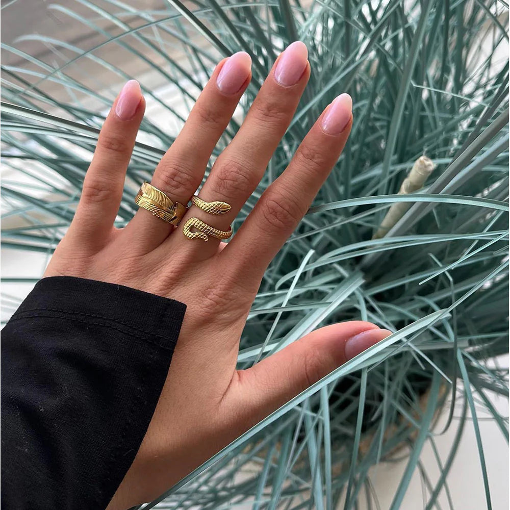 WOLFF jewelry 809 Leafy ring G