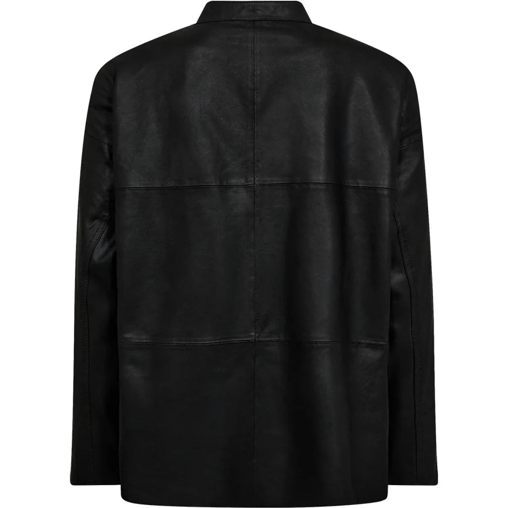 Depeche 51294 Line shirt leather black