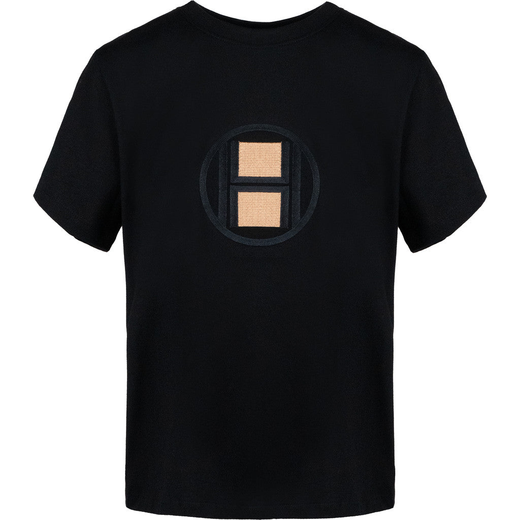 HÈST 1010170510 LOGO T-shirt black