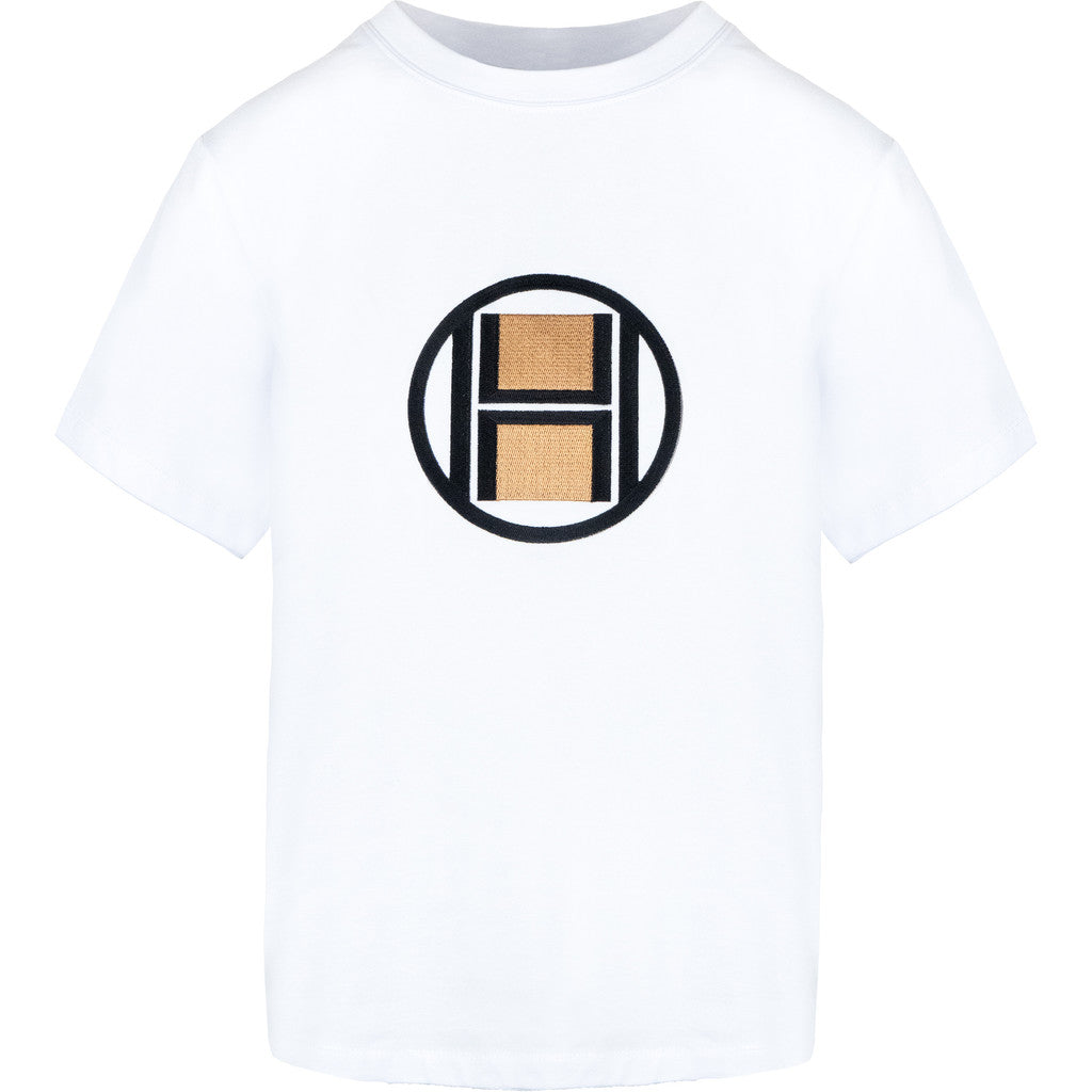 HÈST 1010170510 LOGO T-shirt white
