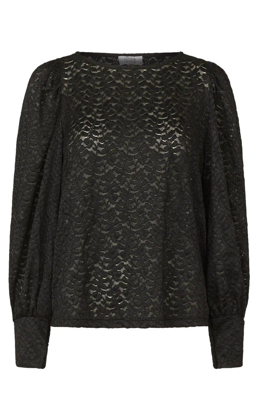 Love & Divine love1244 shirt black
